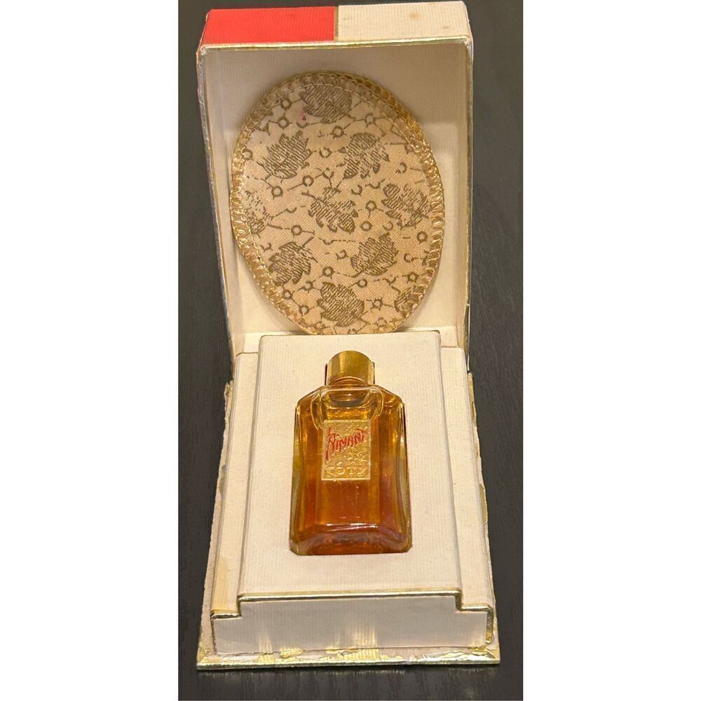 Coty L’Aimant Miniature Perfume with Cushion and Box
